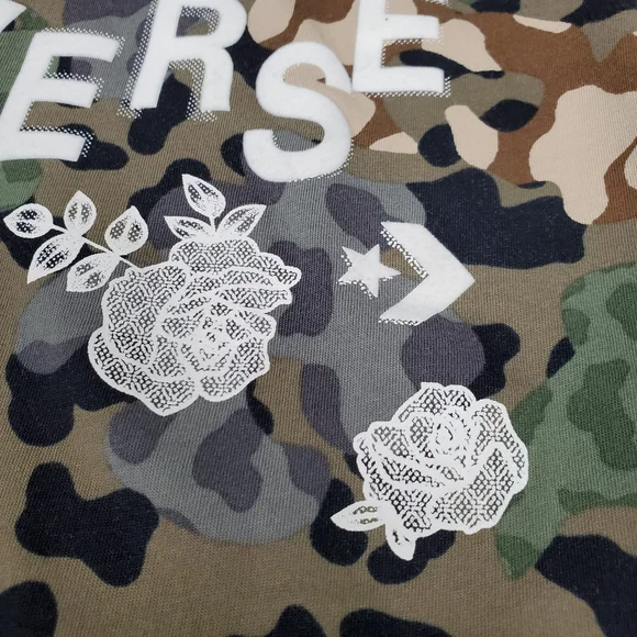 Converse Camo Floral Womens Tee - Picture 6 of 6